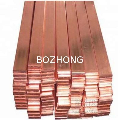 Hàn nổ C1100 Thanh cái bằng đồng Độ dày 50mm Chiều rộng 600mm Chiều dài 6000mm